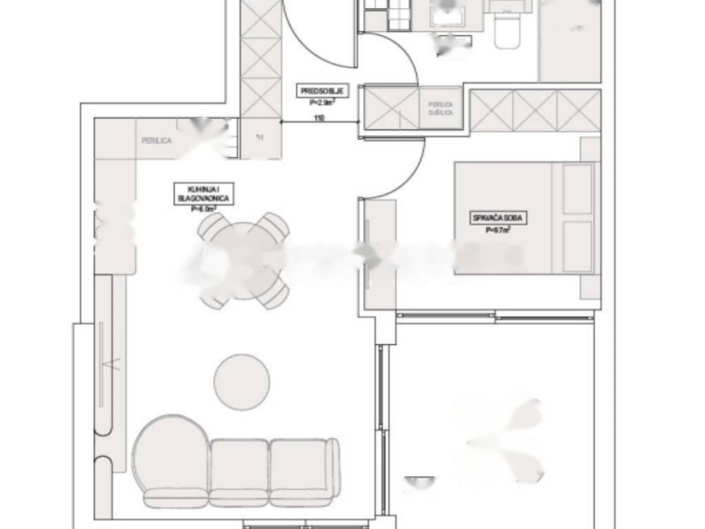 Flat in Opatija, Croatia, 68 m² - picture 11