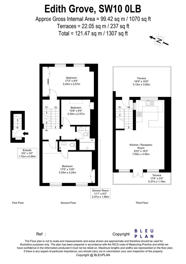 Wohnung in London, Großbritannien, 101 m² - Foto 11