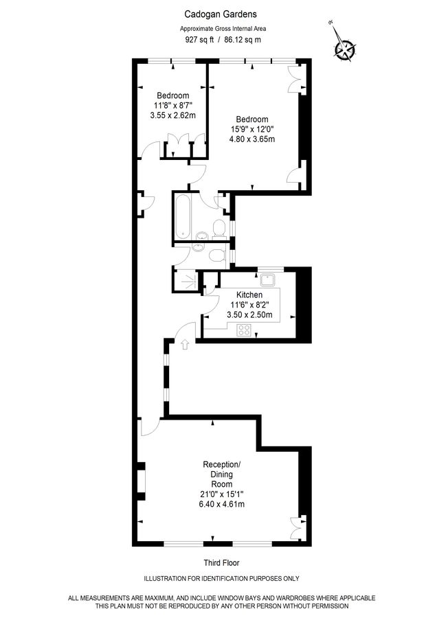 Flat in London, United Kingdom, 86 m² - picture 11