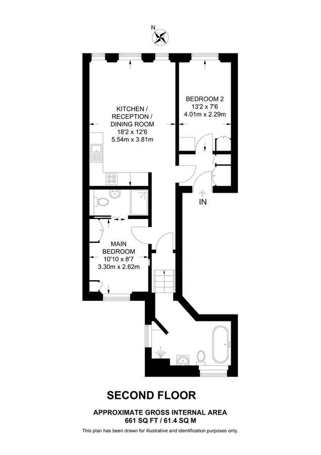 Flat in London, United Kingdom, 61 m² - picture 16