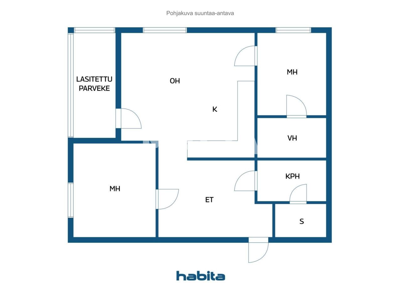 Appartement à Lappeenranta, Finlande, 75.5 m² - image 2