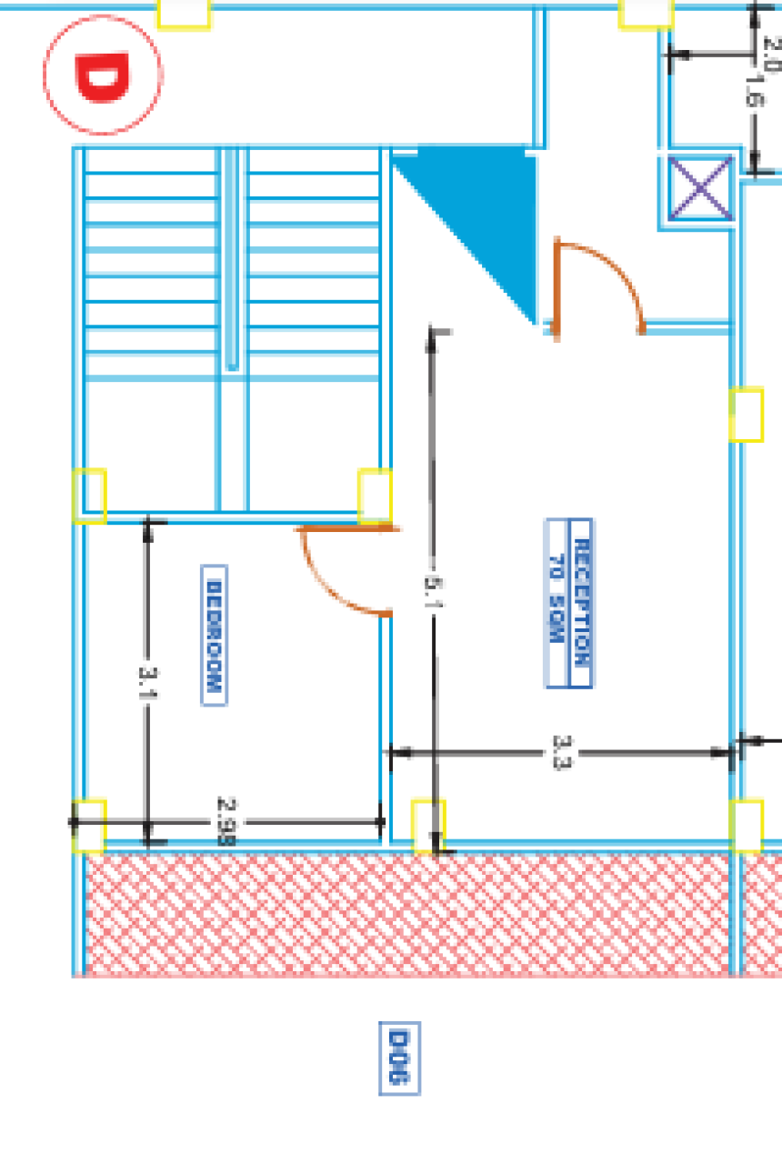 Apartment in Hurghada, Egypt, 70 m² - picture 2