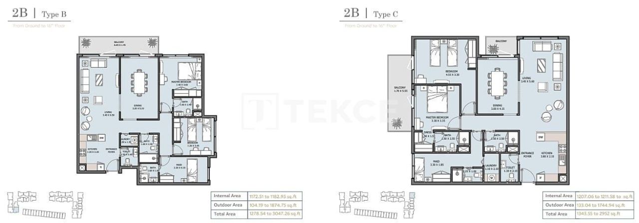 Apartamento Yas Island, EAU, 41 m² - imagen 10