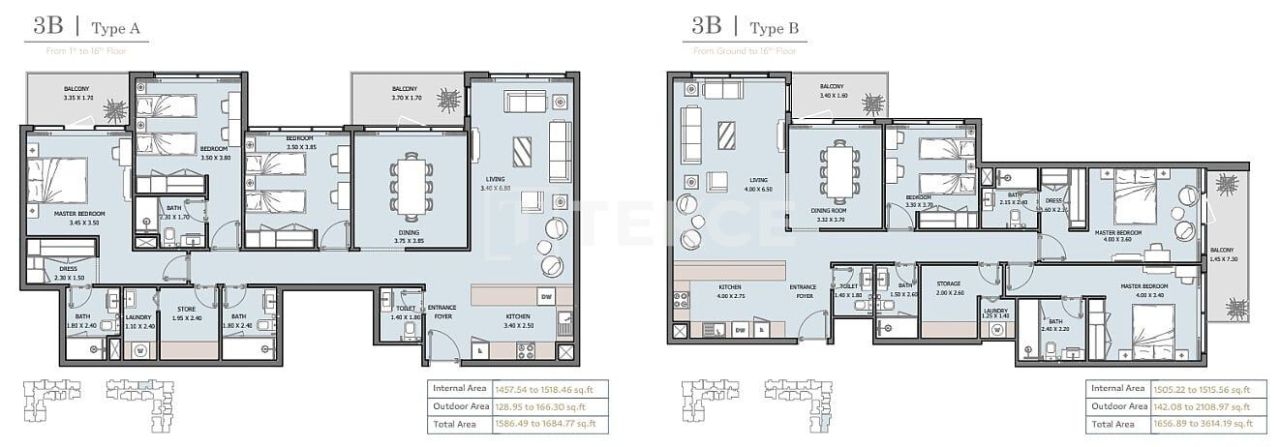 Apartamento Yas Island, EAU, 41 m² - imagen 11