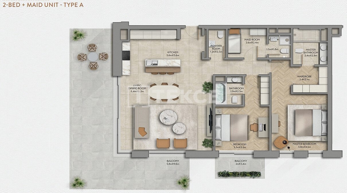 Appartamenti Yas Island, EAU, 306 m² - foto 18