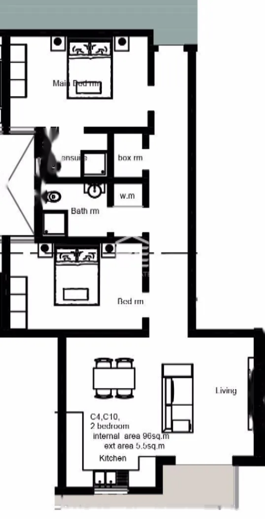 Appartamento su Gozo, Malta, 101 m² - foto 1