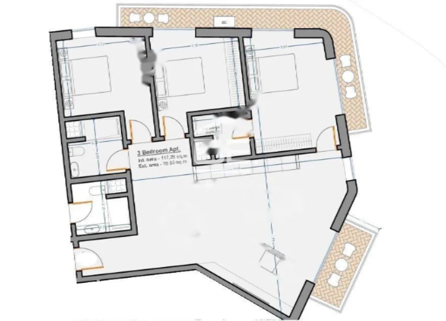 Flat in Tarxien, Malta, 137 m² - picture 1