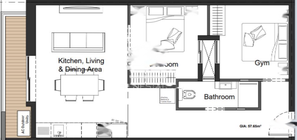 Piso en Tarxien, Malta, 62 m² - imagen 1