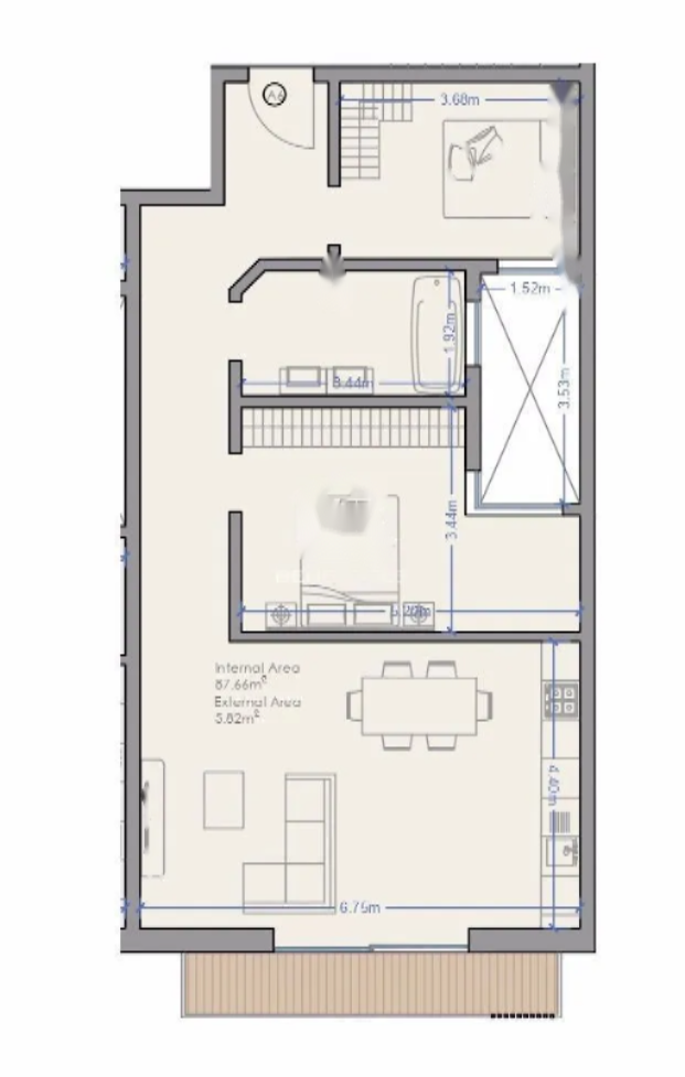 Flat on Gozo, Malta, 94 m² - picture 1