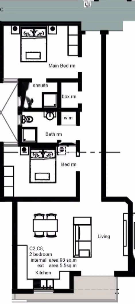 Appartamento su Gozo, Malta, 98 m² - foto 1