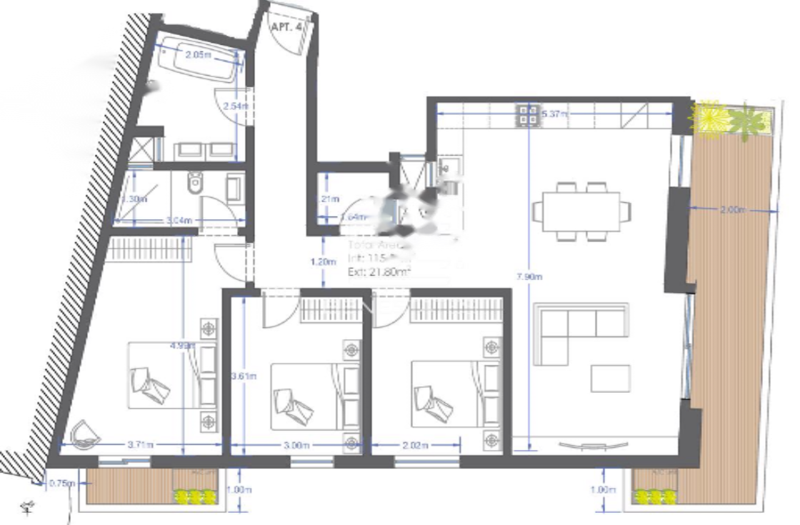 Appartement à Żabbar, Malte, 137 m² - image 1
