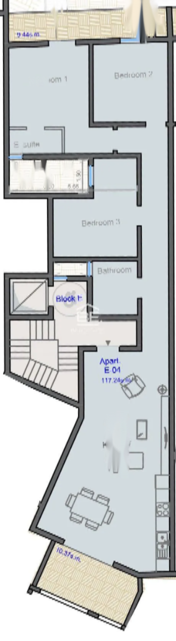 Flat on Gozo, Malta, 136 m² - picture 1