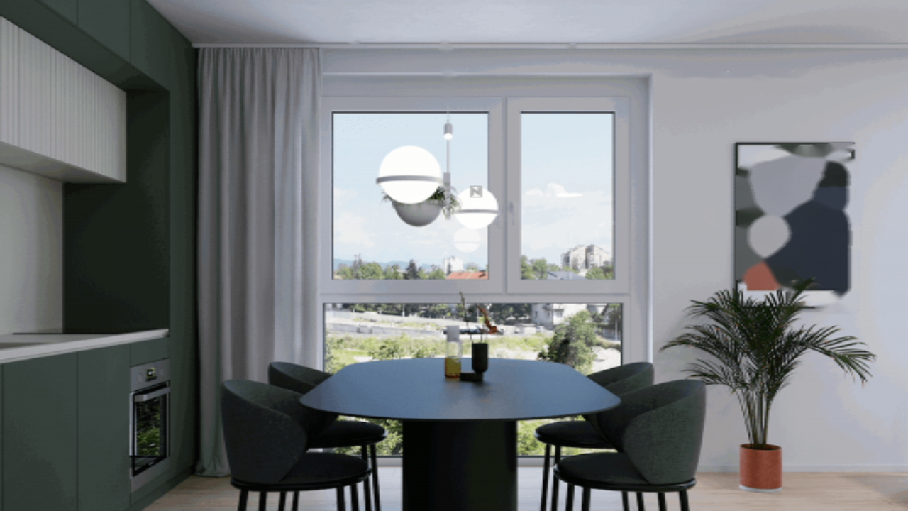 Wohnung in Ljubljana, Slowenien, 97 m² - Foto 1