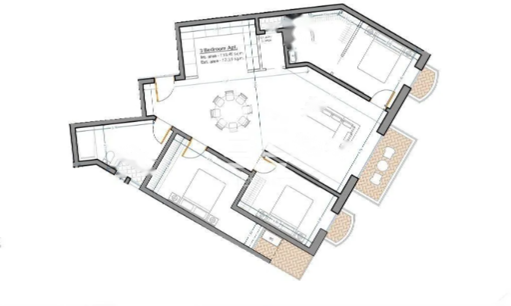 Appartamento a Tarxien, Malta, 128 m² - foto 1