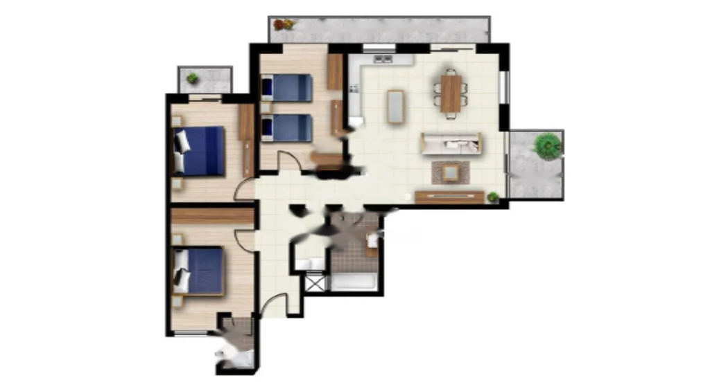 Flat on Gozo, Malta, 113 m² - picture 1