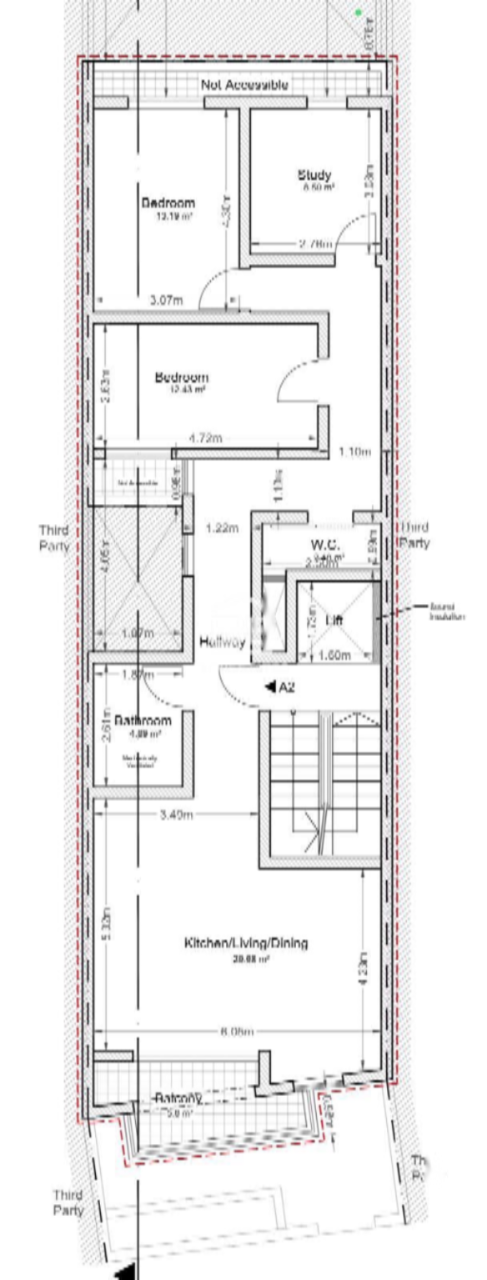 Wohnung in Sliema, Malta, 114 m² - Foto 1