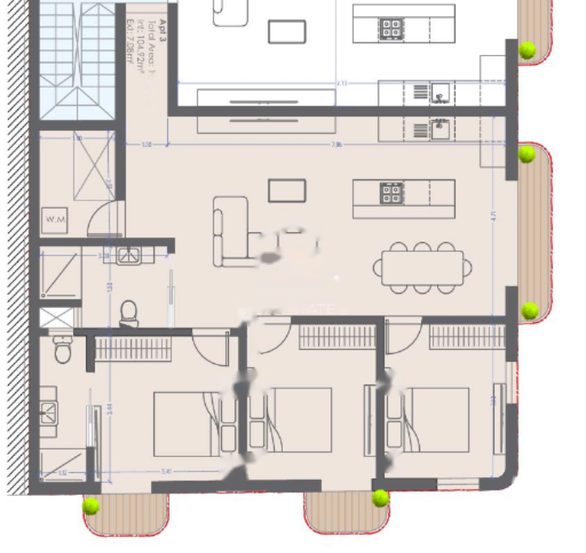 Flat in Zabbar, Malta, 112 m² - picture 1