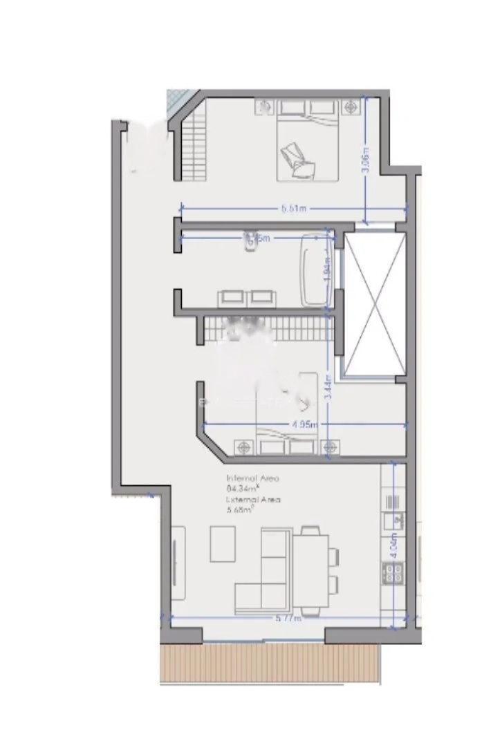 Piso en Gozo, Malta, 89 m² - imagen 1
