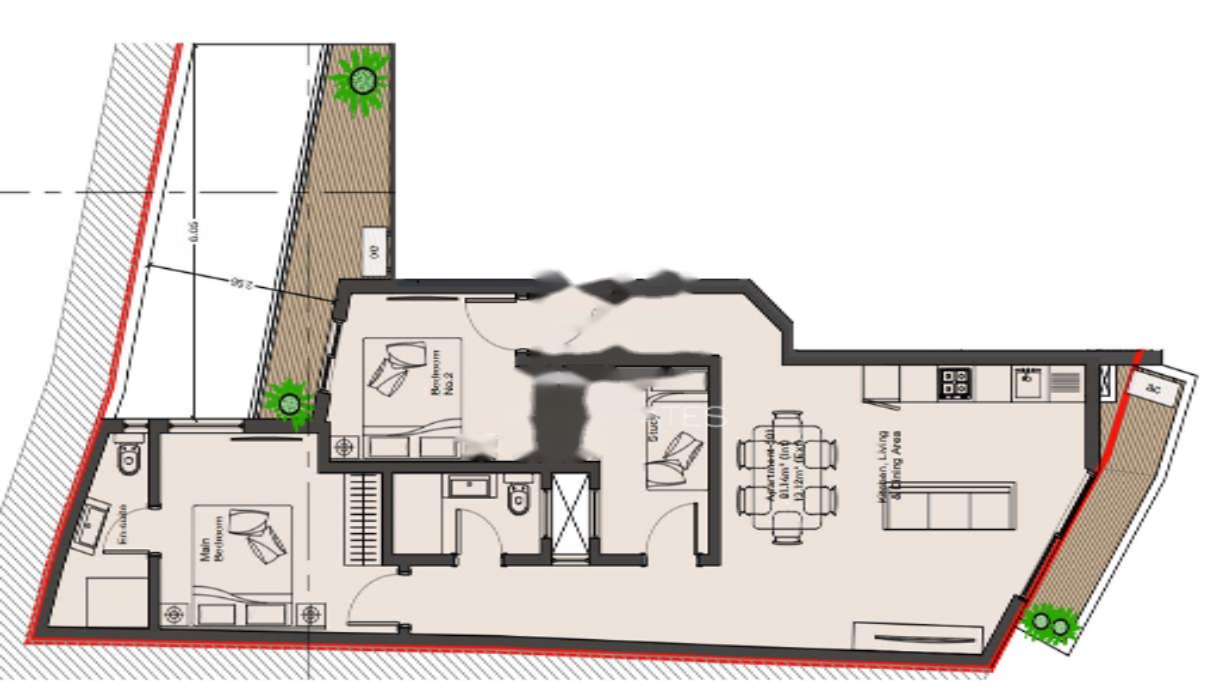 Wohnung in Tarxien, Malta, 94 m² - Foto 1