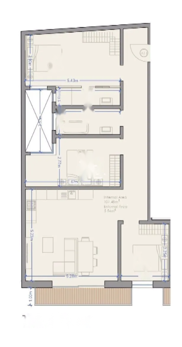 Appartamento su Gozo, Malta, 112 m² - foto 1