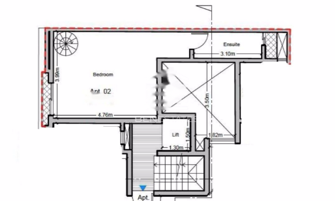 Wohnung in Sliema, Malta, 63 m² - Foto 1