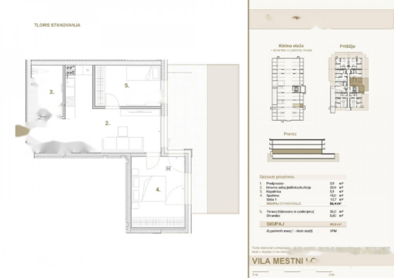 Wohnung in Ljubljana, Slowenien, 98 m² - Foto 2