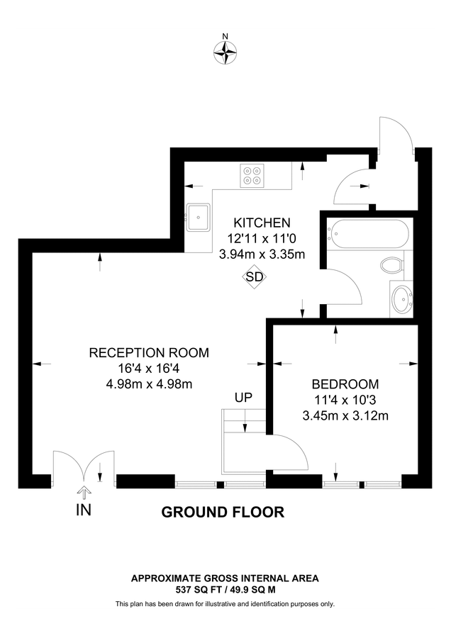 Appartamento a Londra, Regno Unito, 50 m² - foto 9