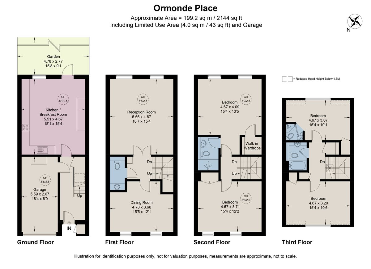 Wohnung in London, Großbritannien, 199 m² - Foto 12