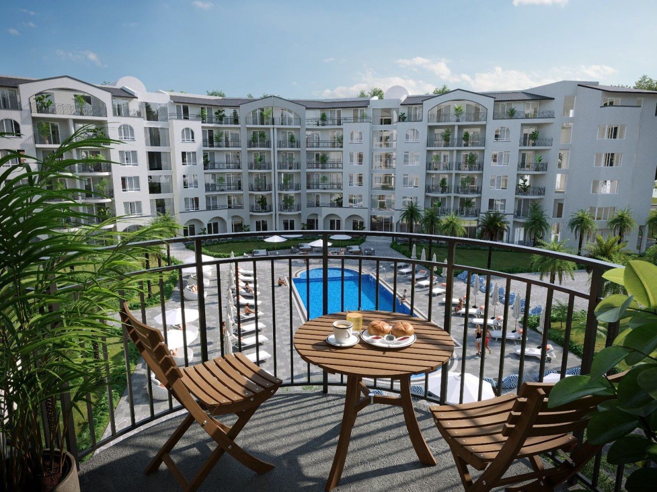 Apartment at Sunny Beach, Bulgaria, 72 m² - picture 2