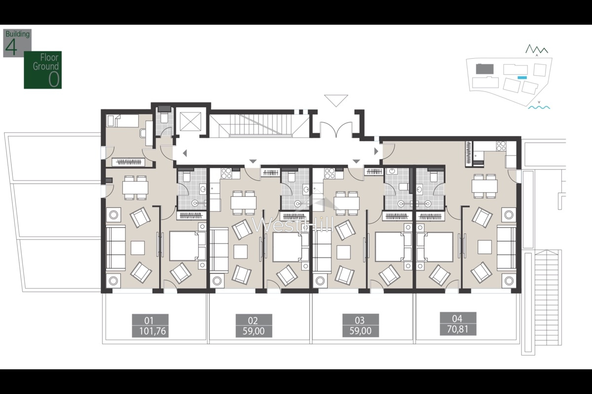 Apartment in Tivat, Montenegro, 24 m² - Foto 7