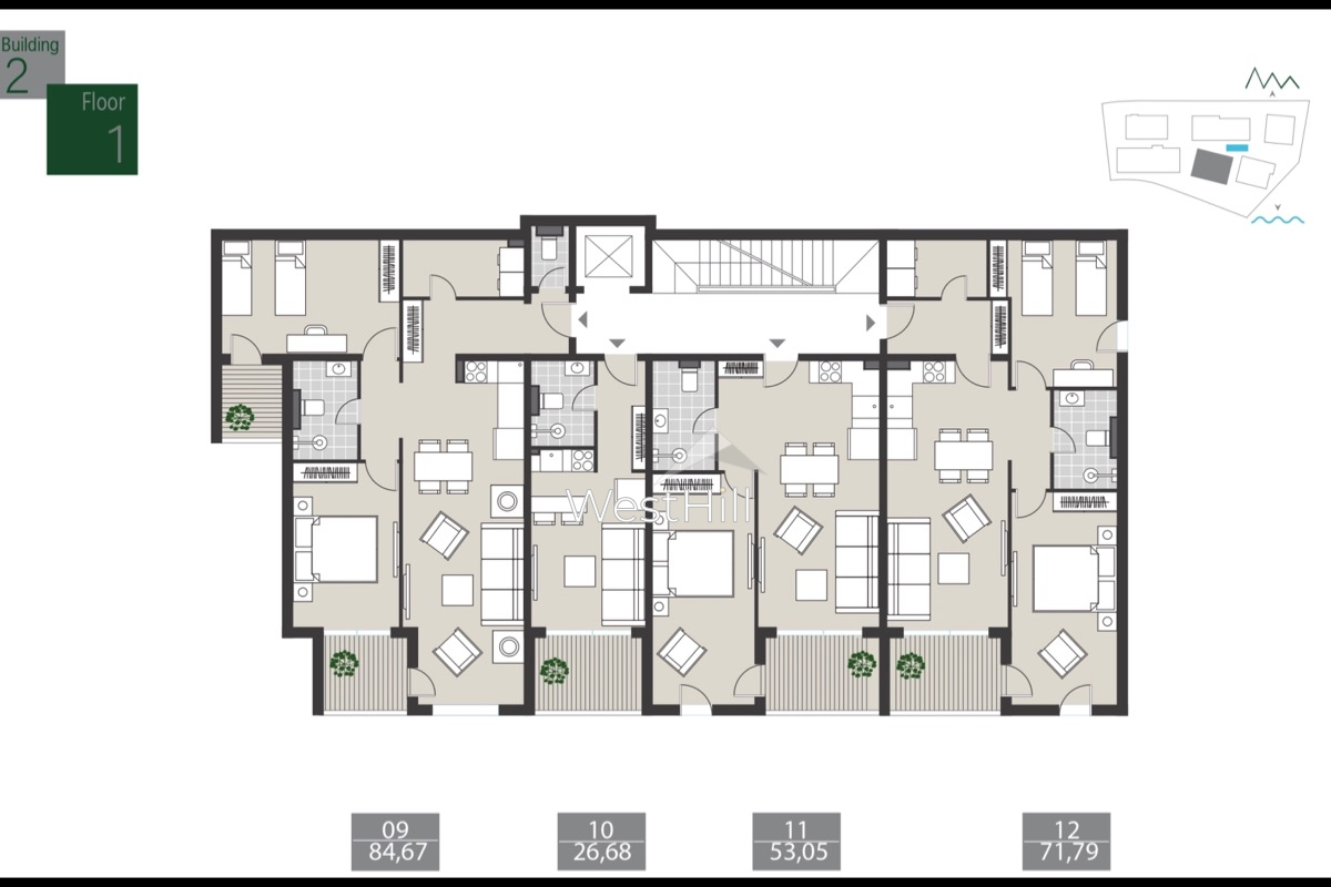 Apartment in Tivat, Montenegro, 24 m² - Foto 11
