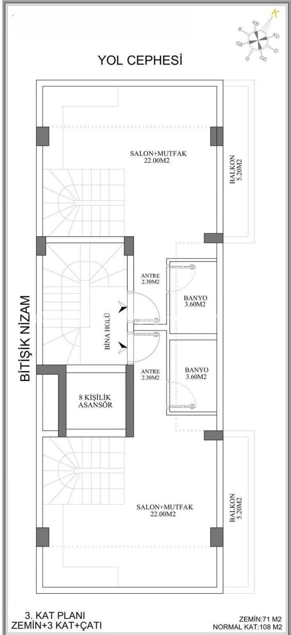 Apartment in Antalya, Turkey, 108 m² - picture 19