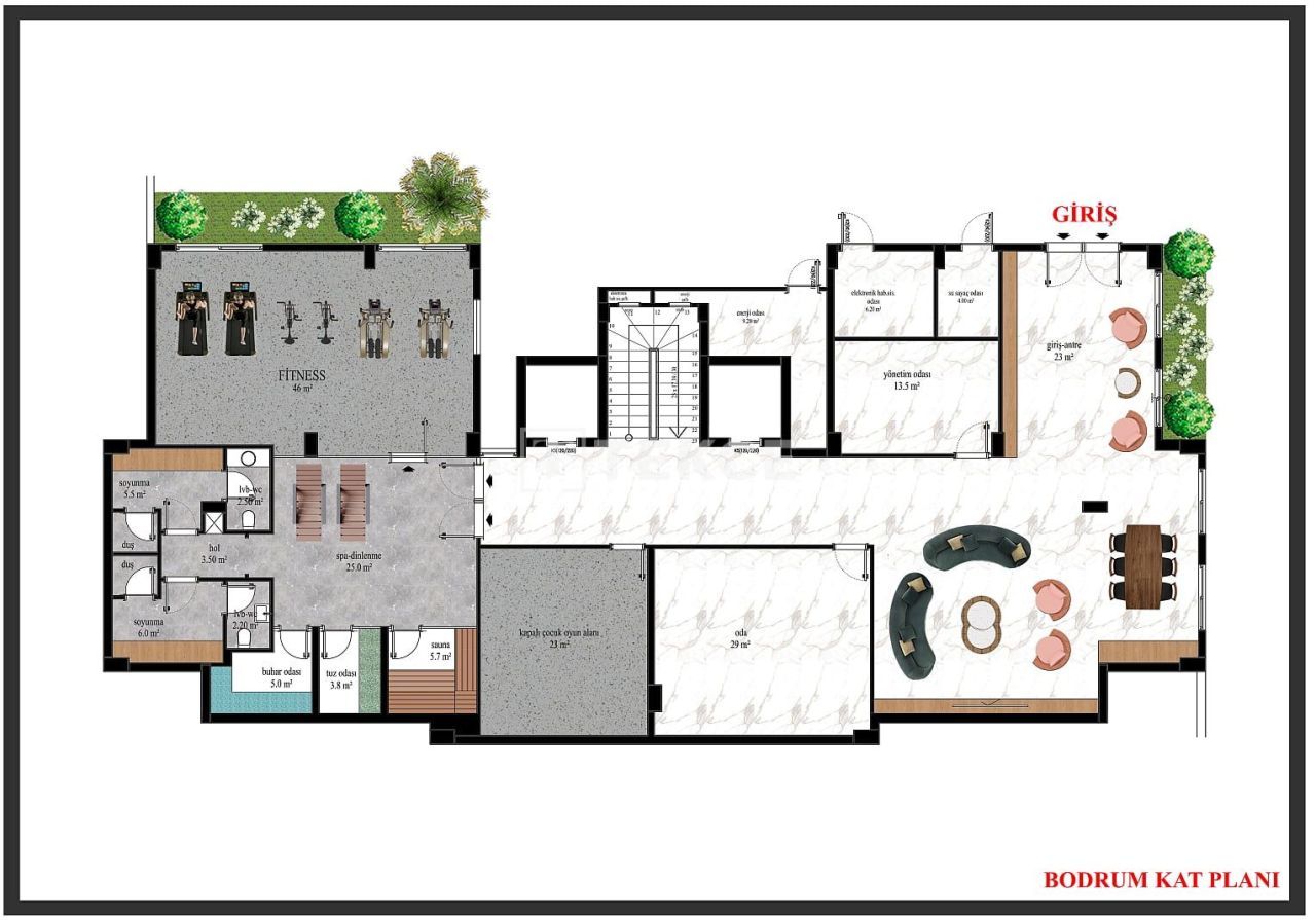 Apartamento en Alanya, Turquia, 57 m² - imagen 14