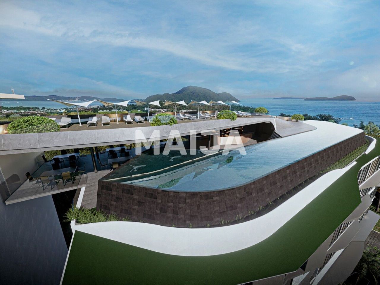 Appartement sur l'île de Phuket, Thaïlande, 54.6 m² - image 7