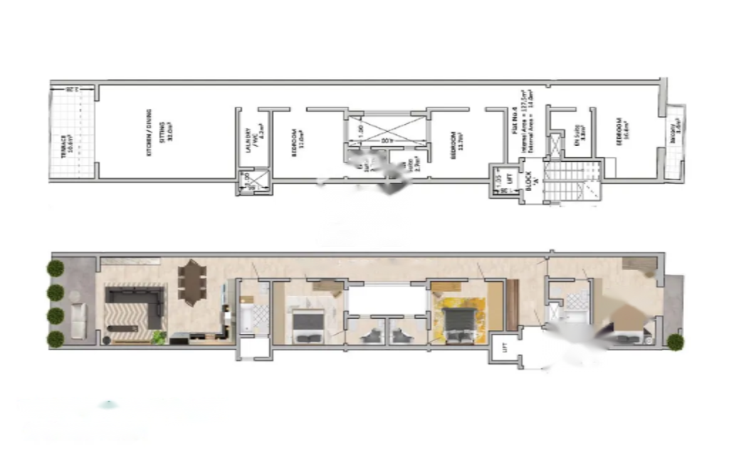 Flat on Gozo, Malta, 144 m² - picture 1