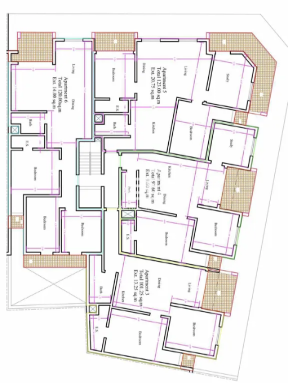 Wohnung in Mosta, Malta, 107 m² - Foto 1