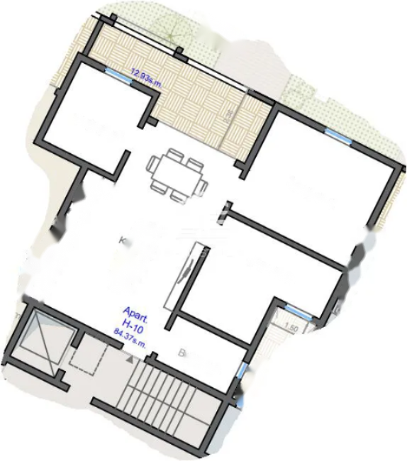 Flat on Gozo, Malta, 96 m² - picture 2