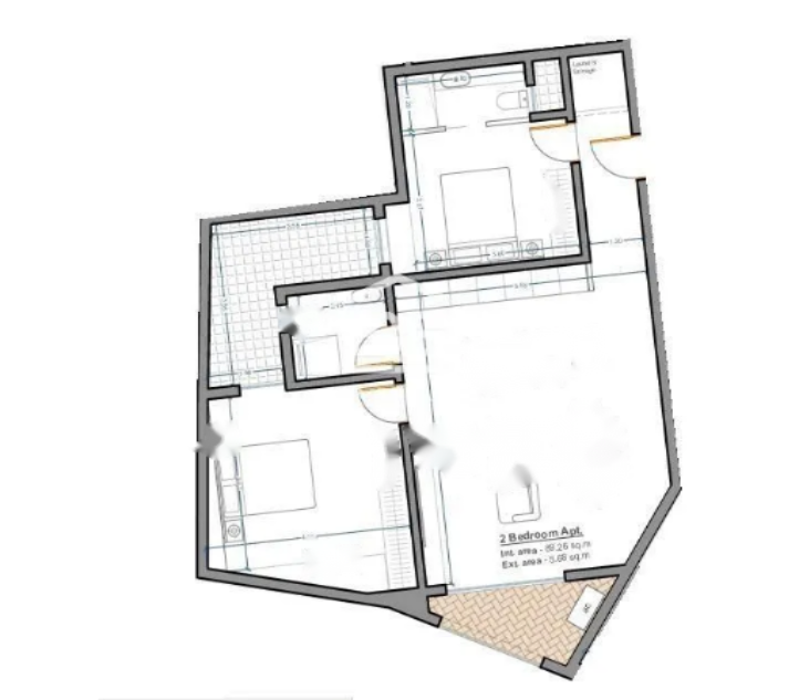 Flat in Tarxien, Malta, 94 m² - picture 2