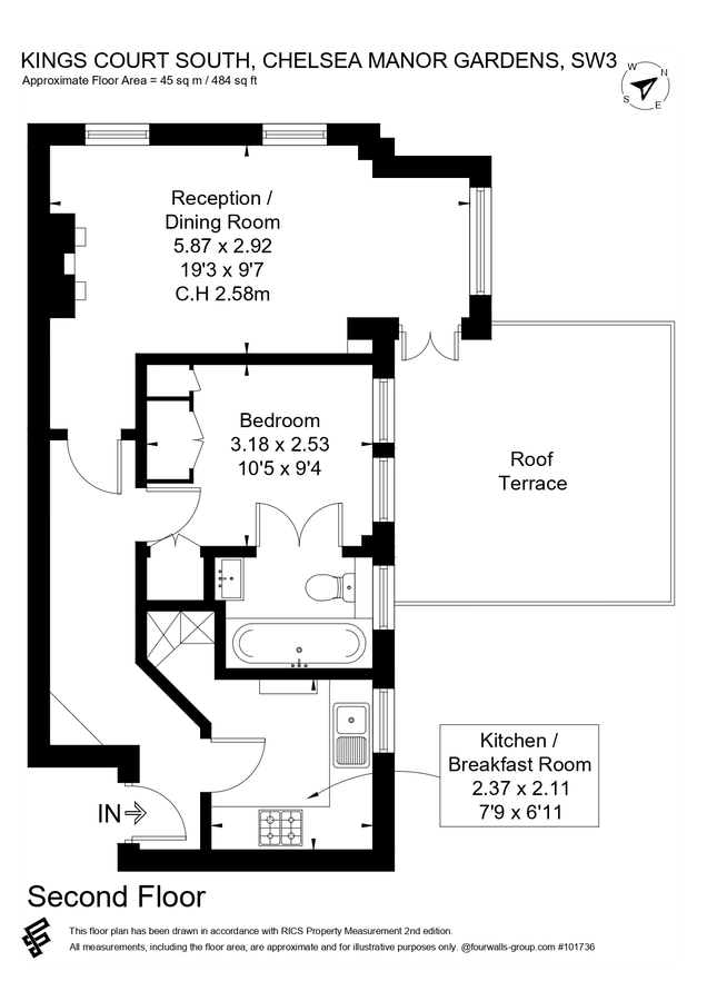 Flat in London, United Kingdom, 45 m² - picture 11