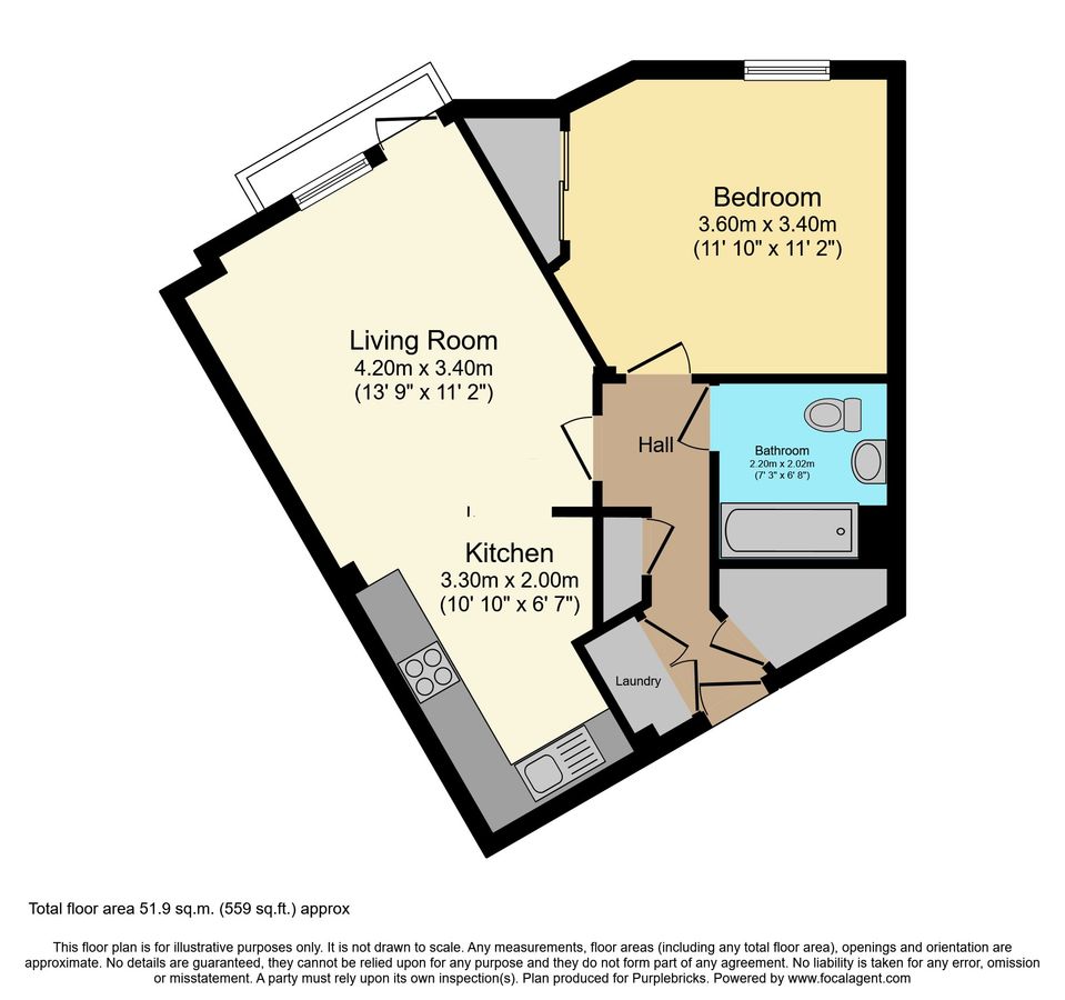 Appartamento a Londra, Regno Unito, 52 m² - foto 12