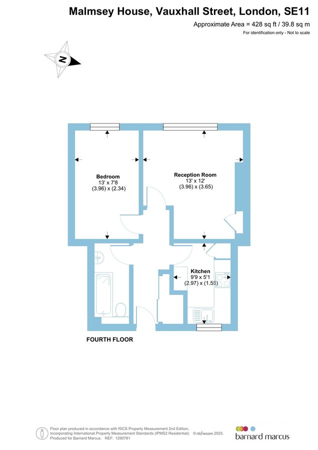 Wohnung in London, Großbritannien, 40 m² - Foto 14