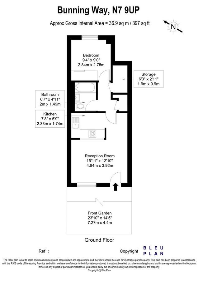 Appartamento a Londra, Regno Unito, 36 m² - foto 15
