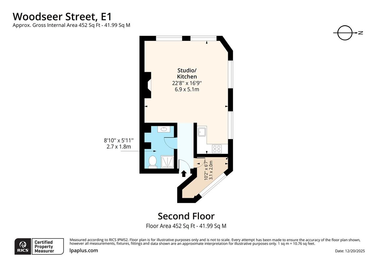 Flat in London, United Kingdom, 42 m² - picture 16