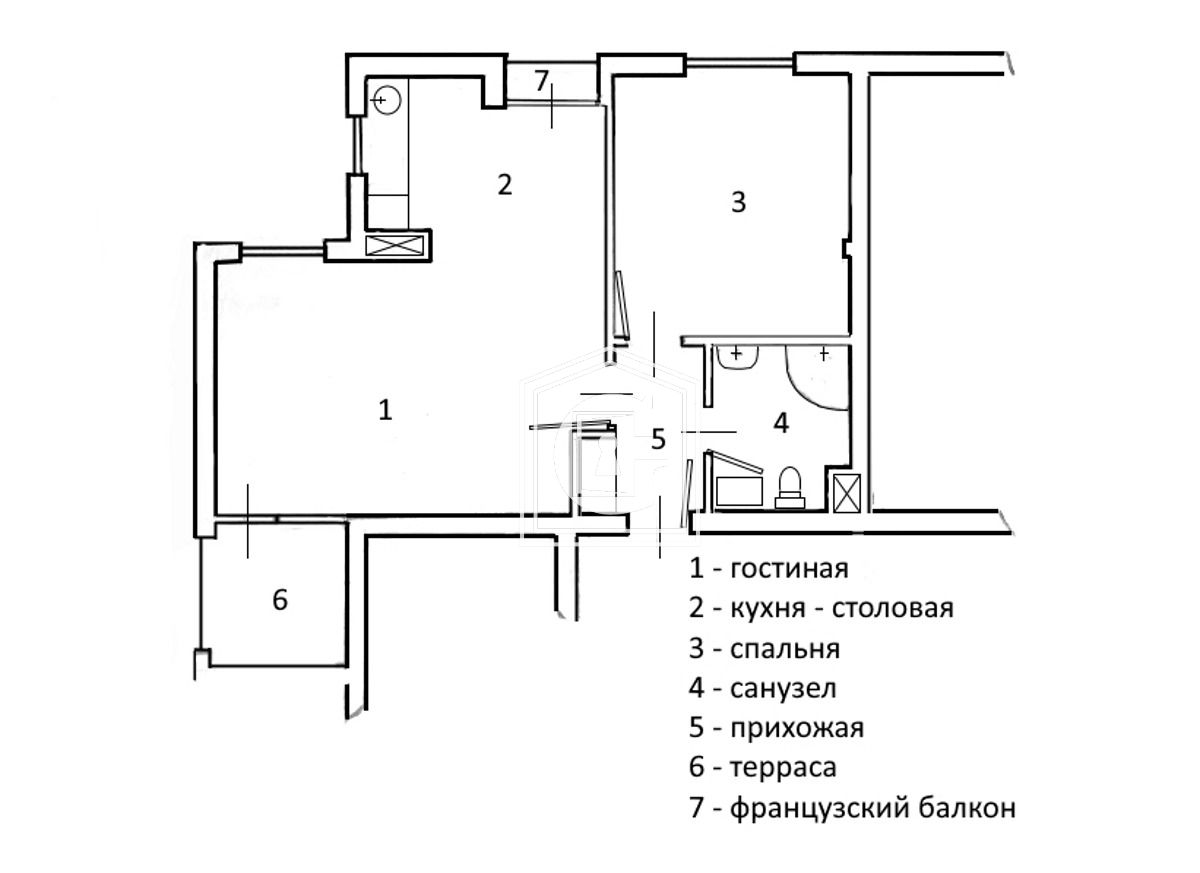 Apartment in Bar, Montenegro, 47 m² - picture 17