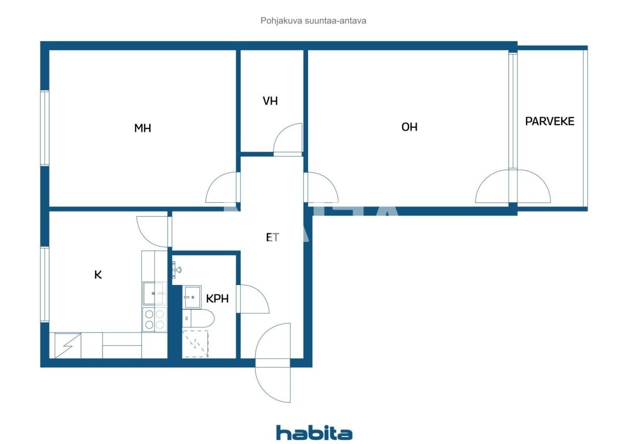 Appartamenti a Kerava, Finlandia, 61 m² - foto 2