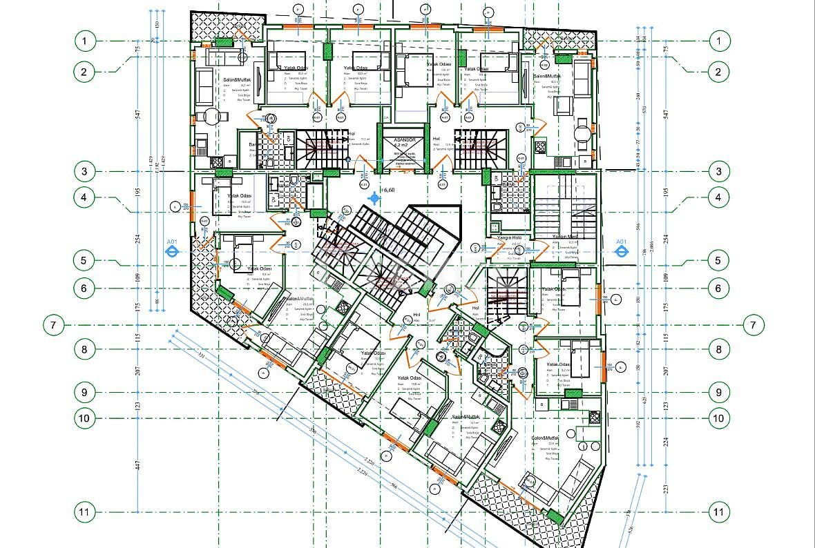 Appartamenti a Alanya, Turchia, 75 m² - foto 14