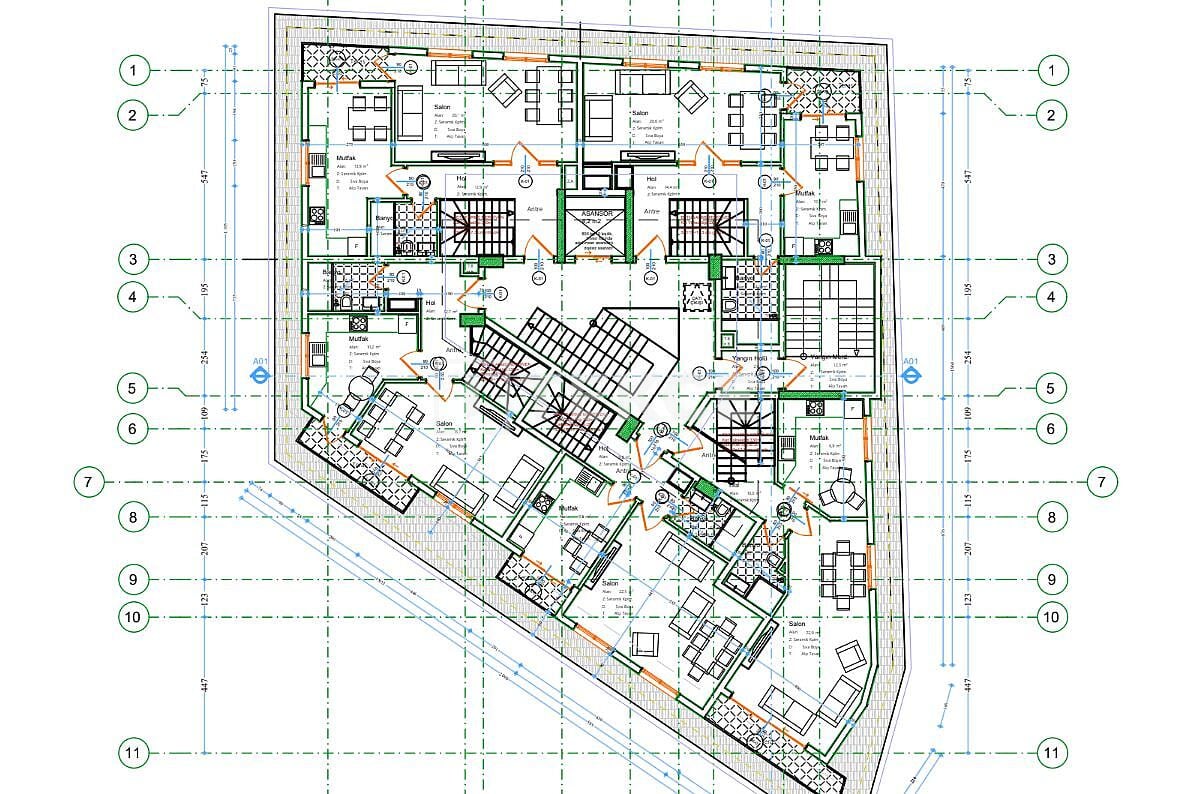 Appartamenti a Alanya, Turchia, 45 m² - foto 15