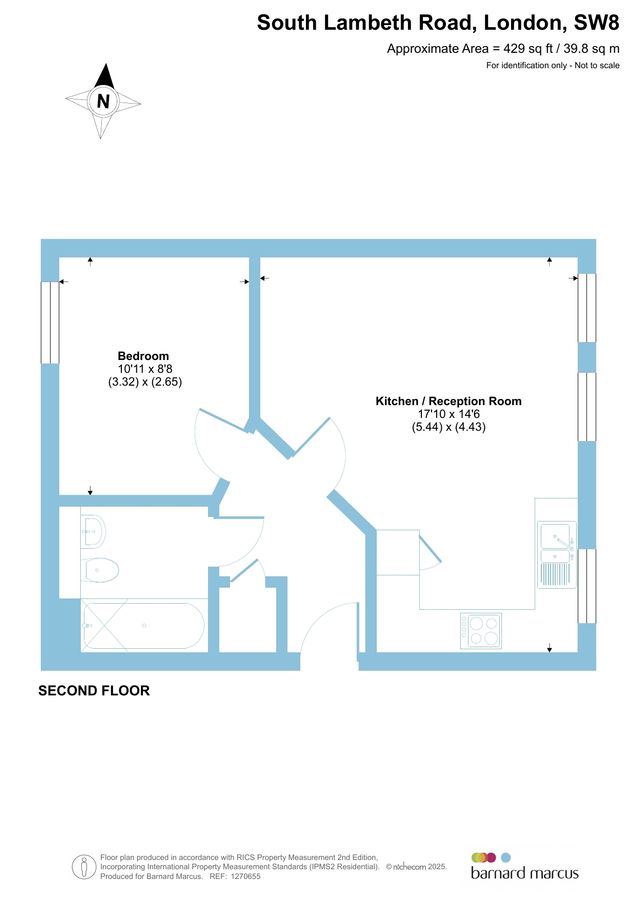 Appartamento a Londra, Regno Unito, 40 m² - foto 14