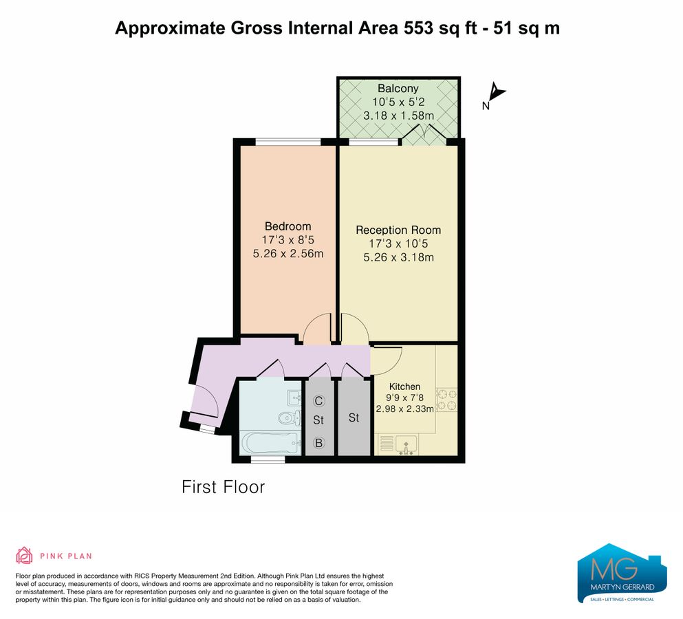 Appartamento a Londra, Regno Unito, 51 m² - foto 16