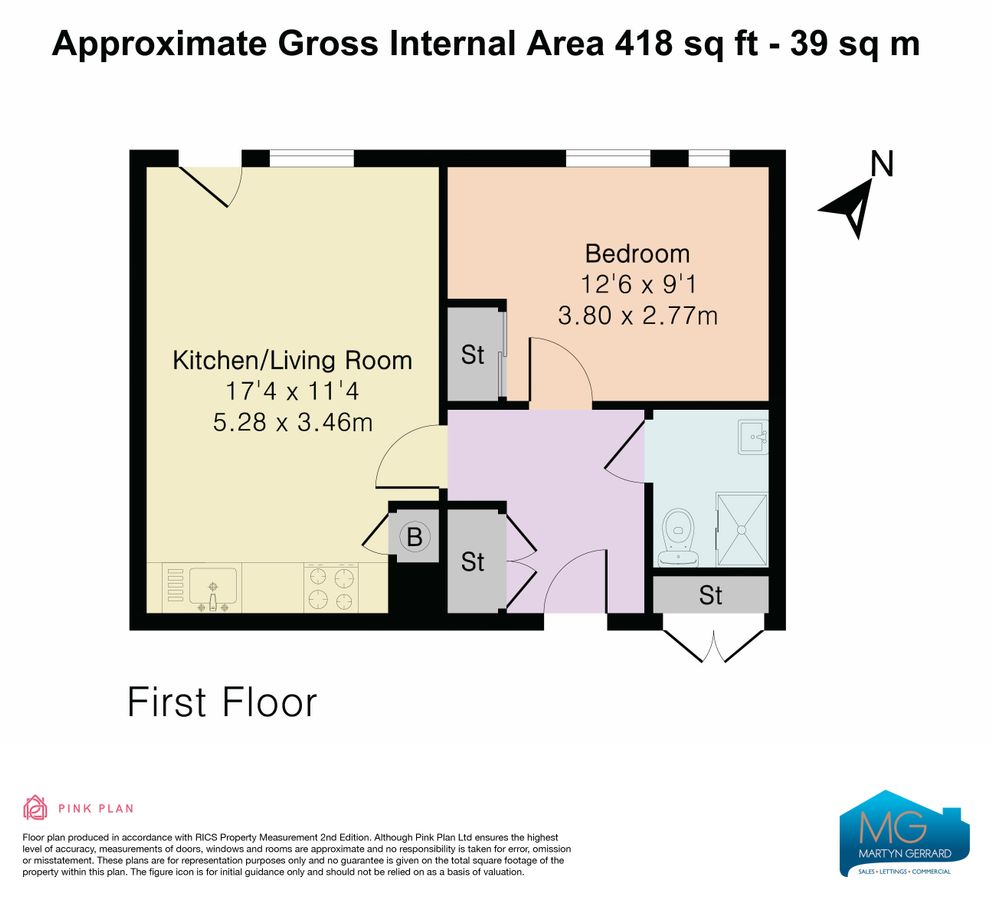 Flat in London, United Kingdom, 39 m² - picture 18